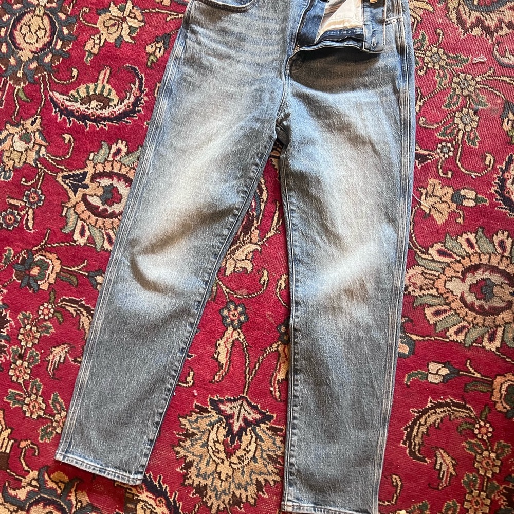 Madewell Women’s Light Blue “Perfect Vintage Jean” Straight Jeans